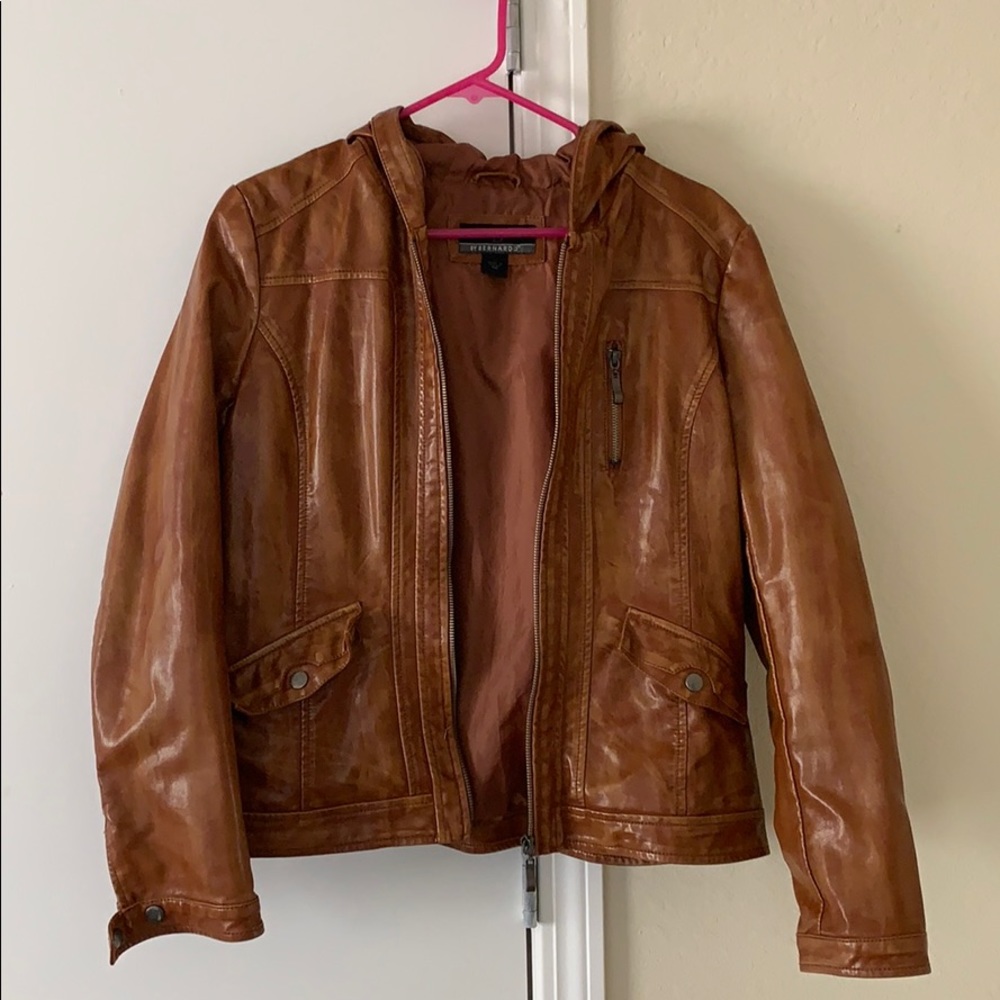 Biker Jacket w/Hood